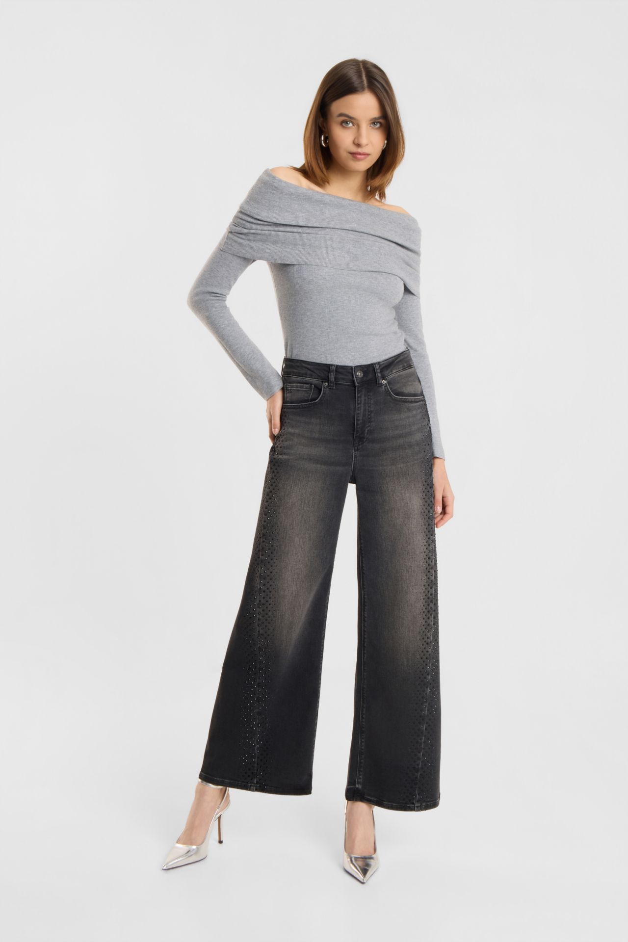 Hose Sventy Crop von Raffaello Rossi