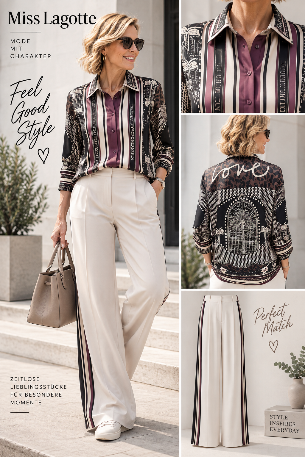 Bluse von Miss Lagotte