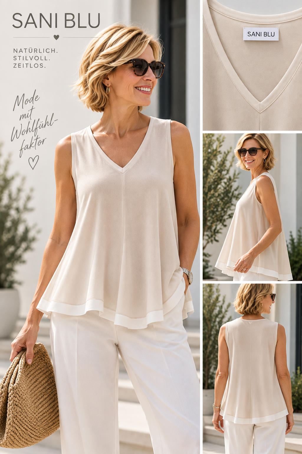 Bluse von SANI BLU