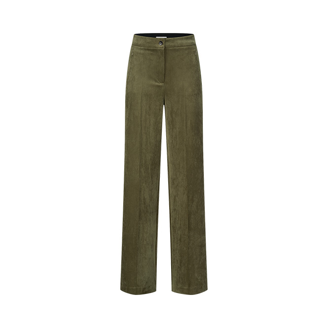 Hose wide fit Aus Feincord